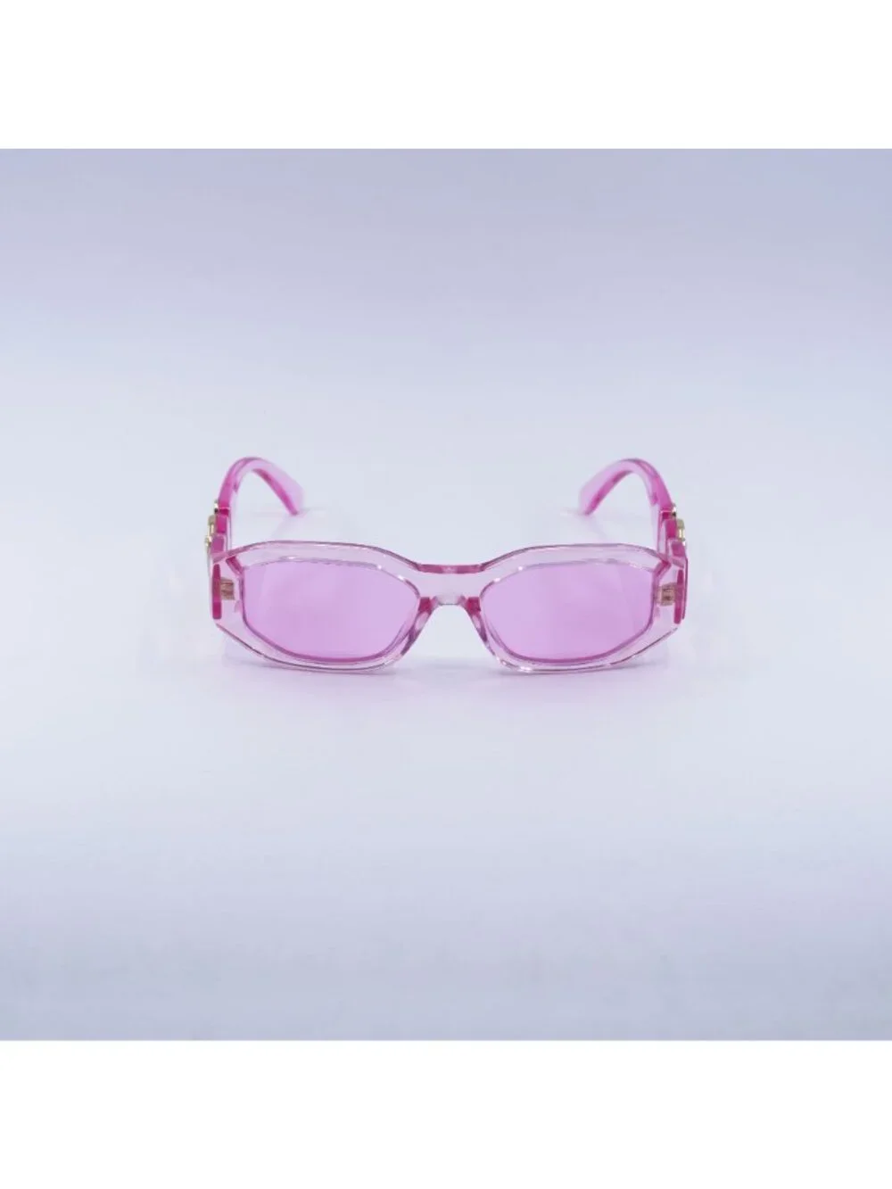 Versace Kids VK4429U 5370/5 Sunglasses Pink Irregular Frame, Fuchsia Lenses